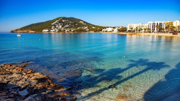 The best beaches and coves of Santa Eulalia del Rio