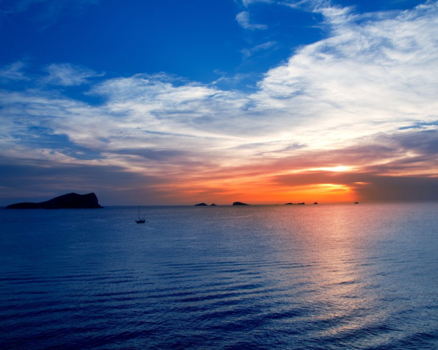 Cala Comte´s Views in Ibiza beach