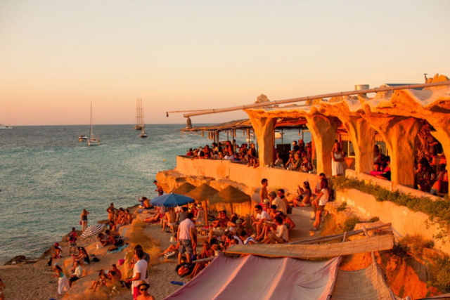 Cala Benirràs al atardecer
