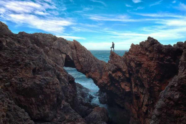 Ruta de senderismo al amanecer en Ibiza