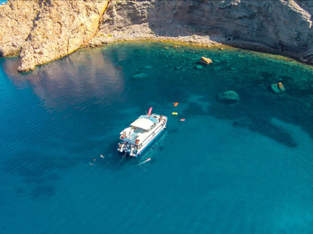 Tour Crucero por Cala Salada y Cala Saladeta con snorkel en Ibiza