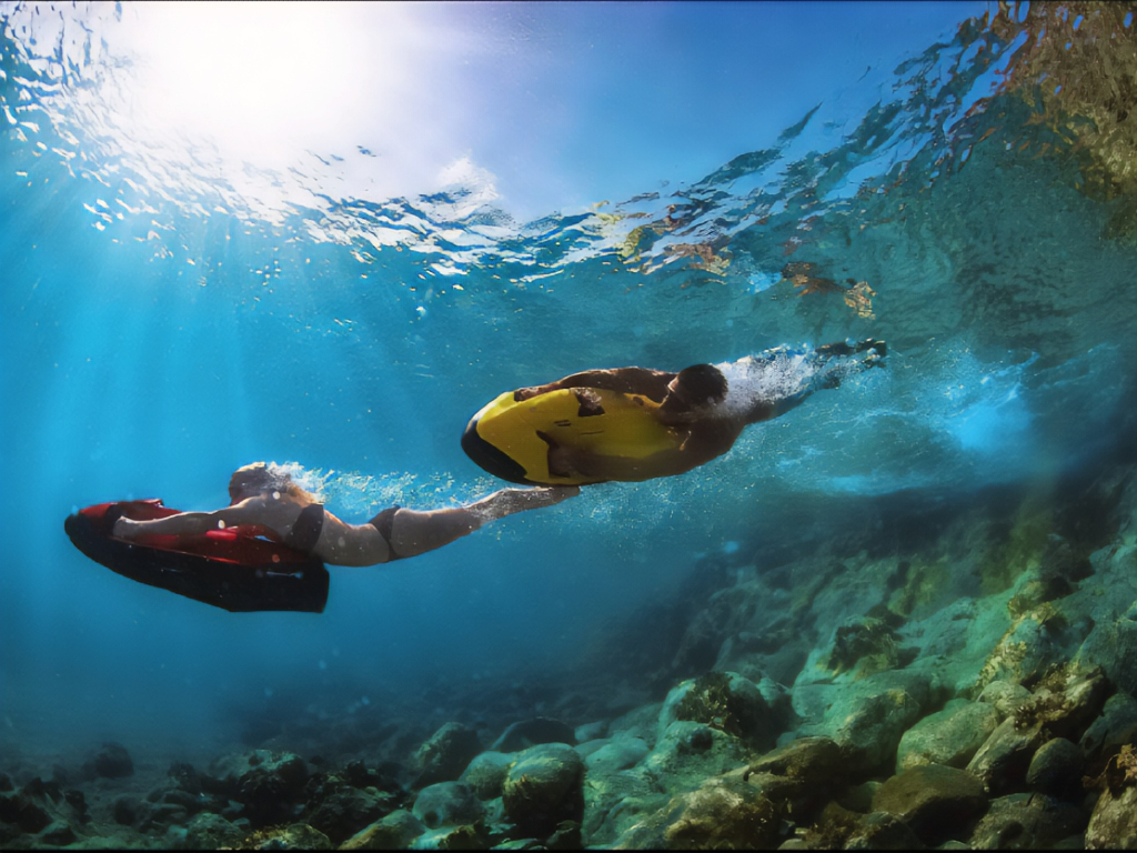 Boat Tour with Exclusive Water Toys along the Coast of San Antonio.