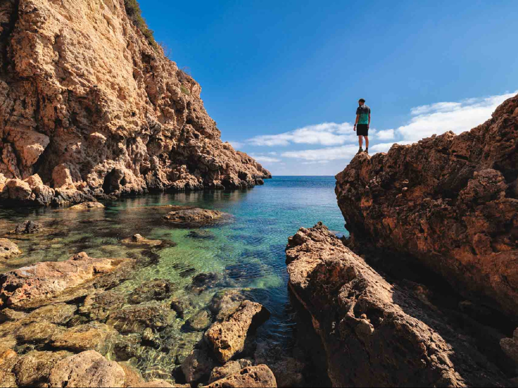 Excursión Guiada – Ruta de Senderismo a las Calas Cristalinas de Ibiza